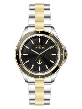 Invicta Ocean Voyage Watch - 38mm, Gold, Steel (49975)